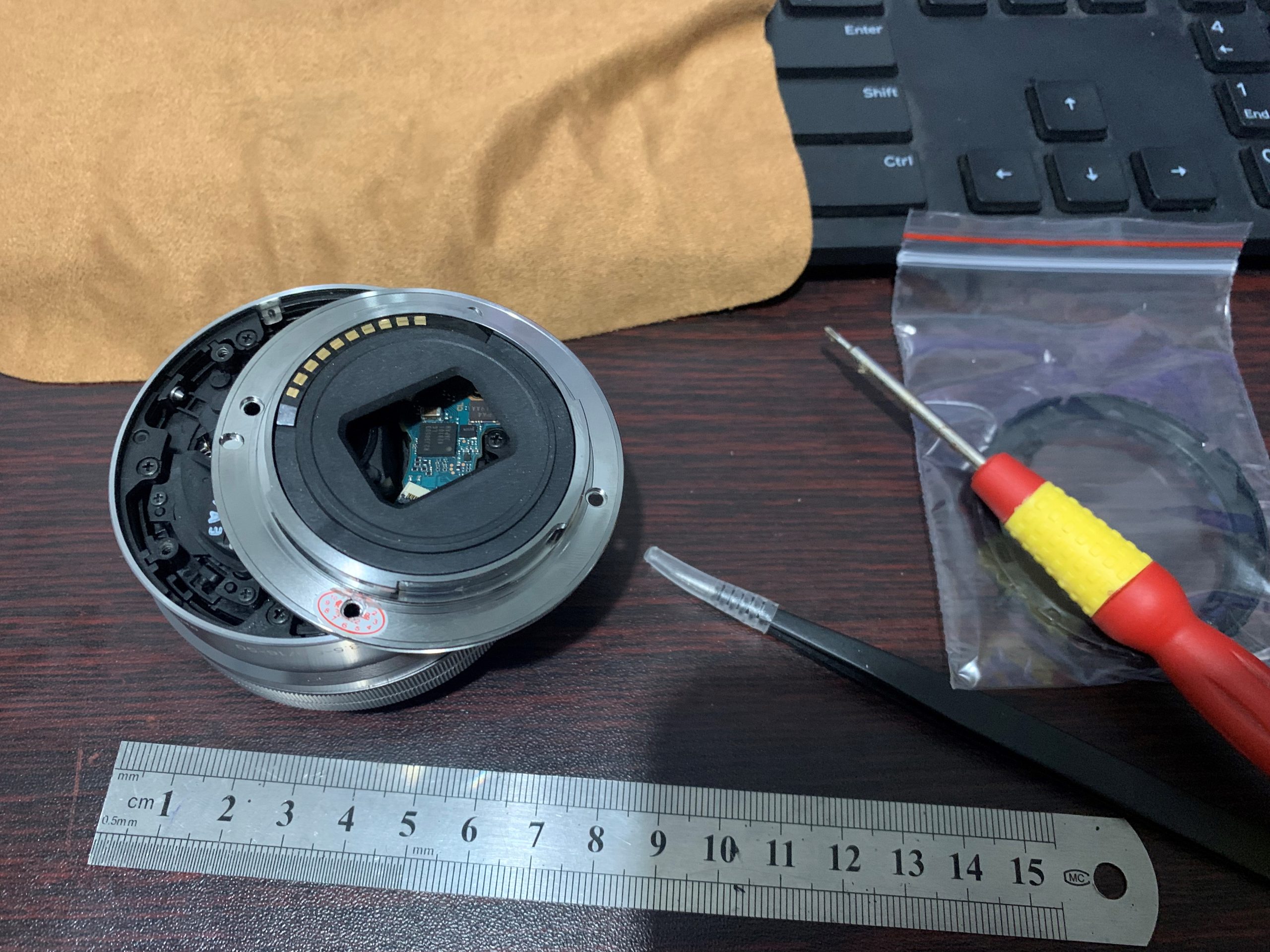 维修SONY NEX-5R 1650镜头-续 维修SONY NEX-5R 1650镜头-续