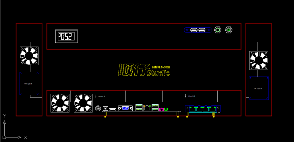 软路由外壳定制(机箱) 软路由外壳定制(机箱)