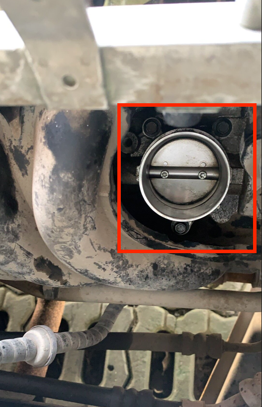 荣威350拆洗节气门