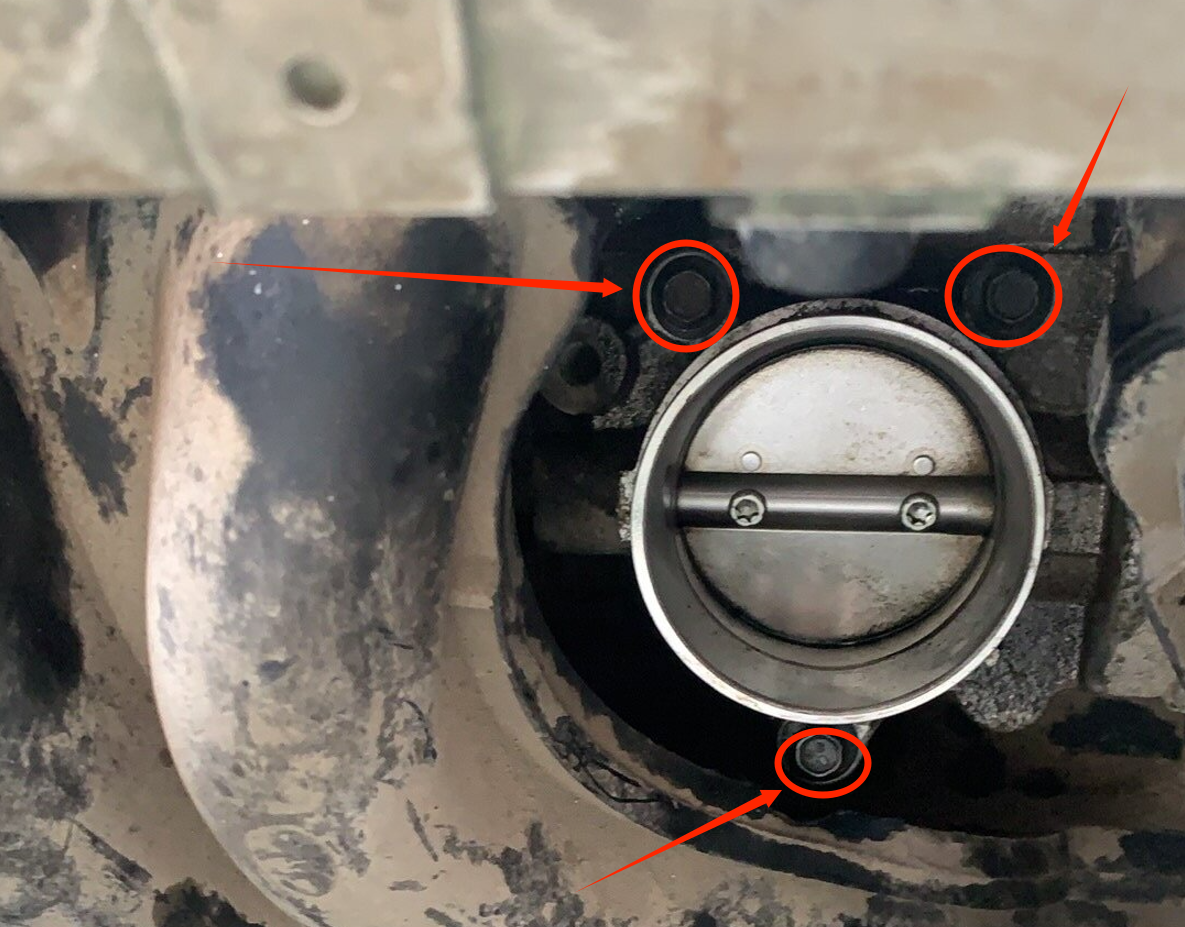 荣威350拆洗节气门