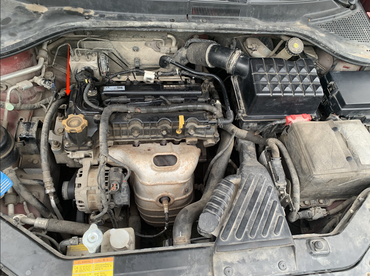 荣威350拆洗节气门