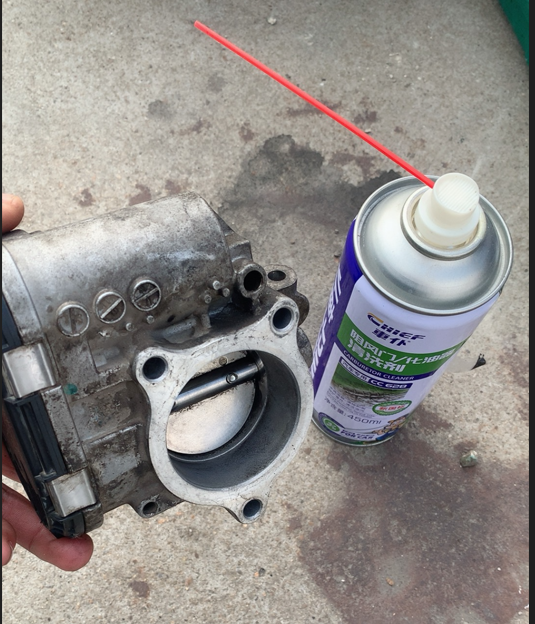 荣威350拆洗节气门